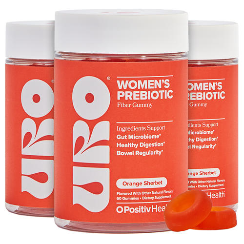 URO Women's Prebiotic Fiber Gummy - 3 Bottle Subscription